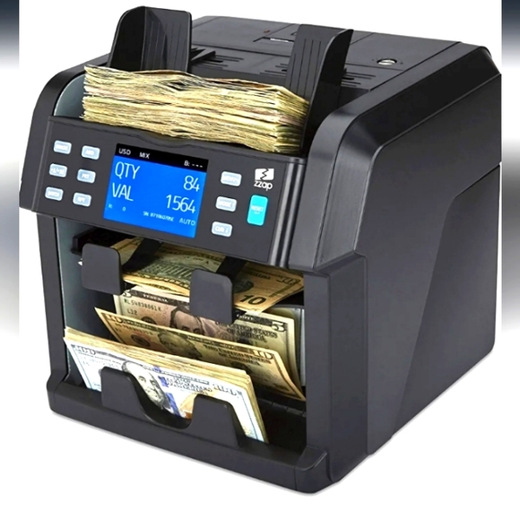 ZZap NC70 Mixed Denomination MONEY COUNTER!-NEW IN BOX! - Picture 1 of 9